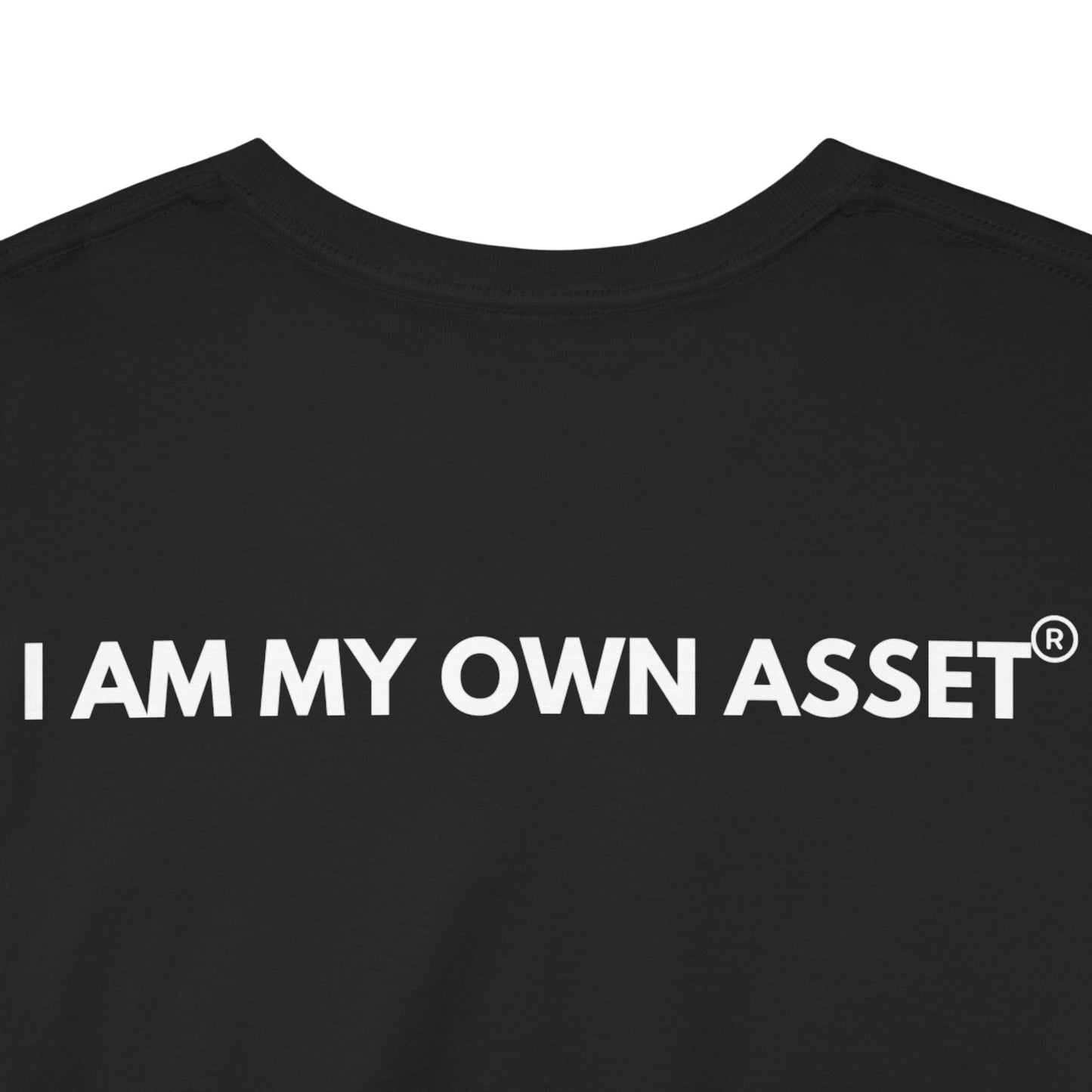 Empowering Statement Tee - I AM THE ASSET, Unisex Cotton Shirt for Motivation, Gift for Entrepreneurs, Casual Wear