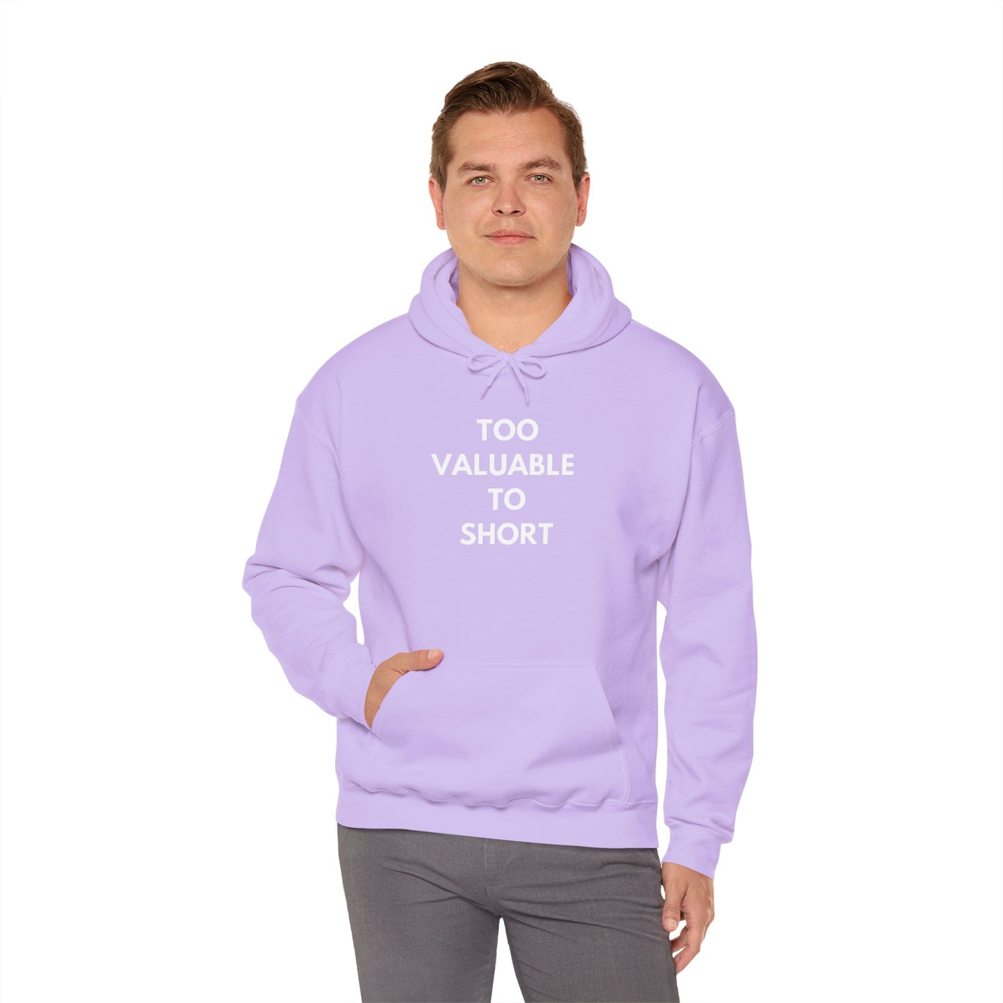 Too Valuable to Short Hoodie, Funny Sweatshirt for Short People, Unisex Gift, Casual Wear, Cozy Clothing