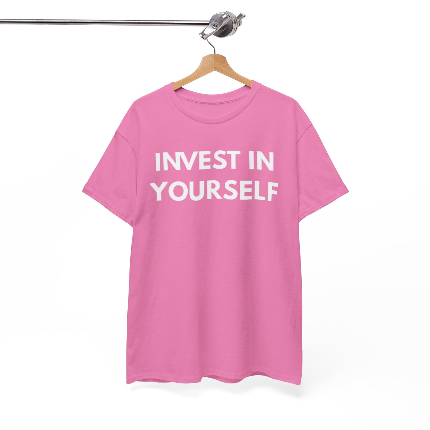Empowering Message Tee - Invest in Yourself, Motivational Shirt, Unisex Cotton Tee, Gift for Entrepreneurs, Self-Care Apparel, Daily [...]