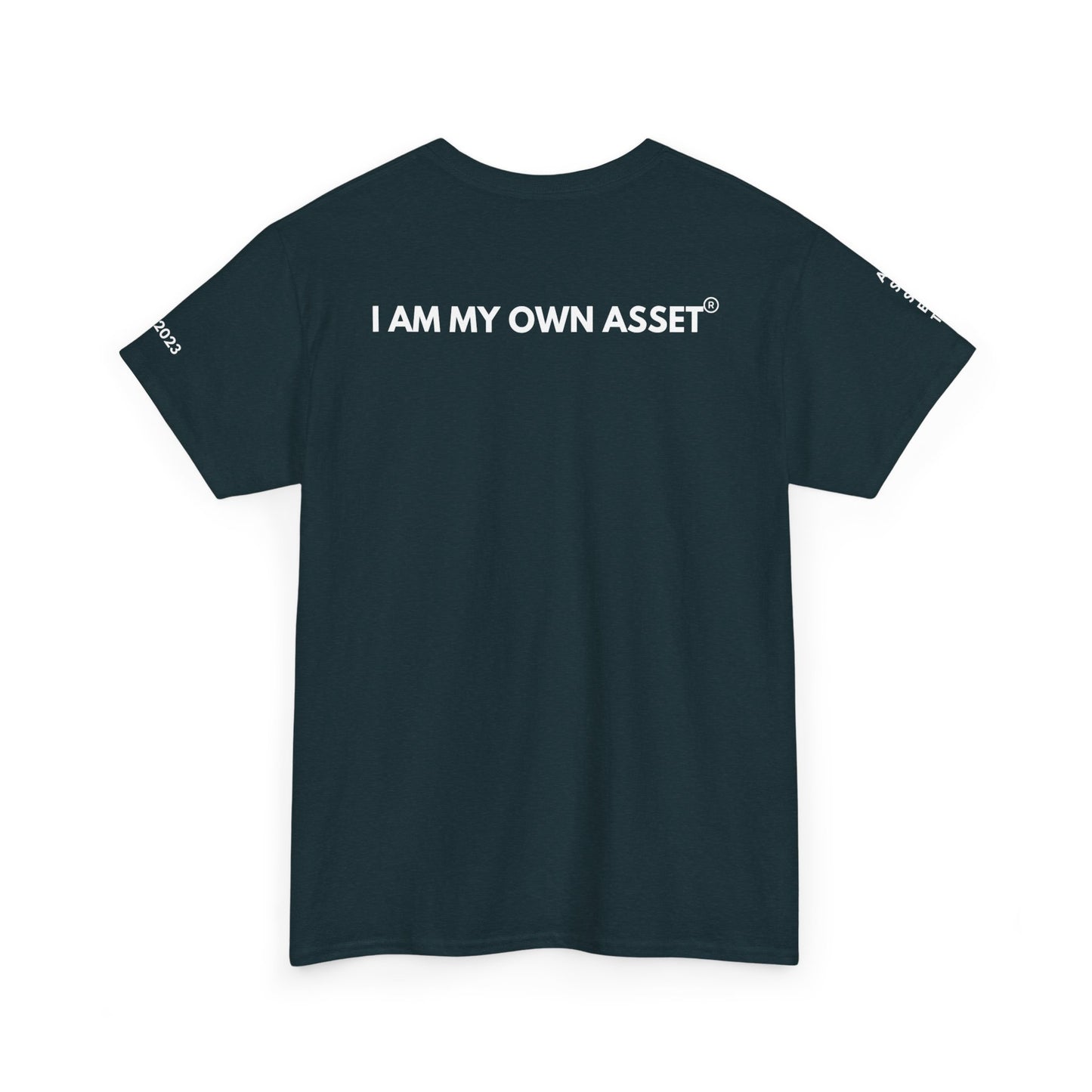 Empowering Statement Tee - I AM THE ASSET, Unisex Cotton Shirt for Motivation, Gift for Entrepreneurs, Casual Wear