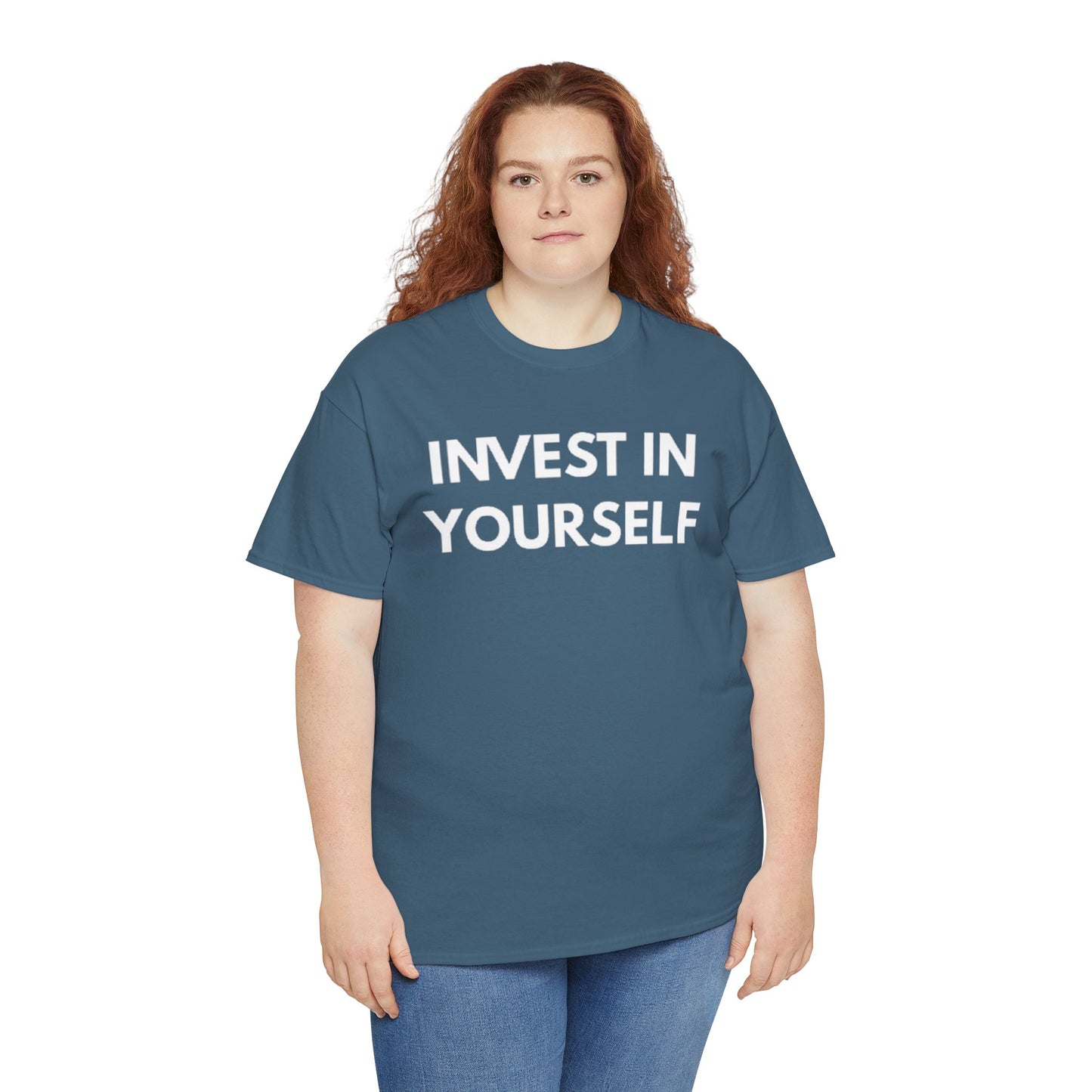 Empowering Message Tee - Invest in Yourself, Motivational Shirt, Unisex Cotton Tee, Gift for Entrepreneurs, Self-Care Apparel, Daily [...]