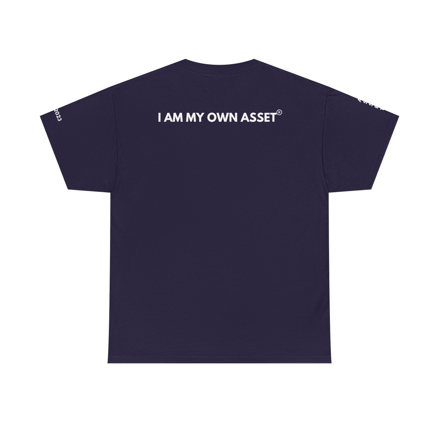 Empowering Statement Tee - I AM THE ASSET, Unisex Cotton Shirt for Motivation, Gift for Entrepreneurs, Casual Wear