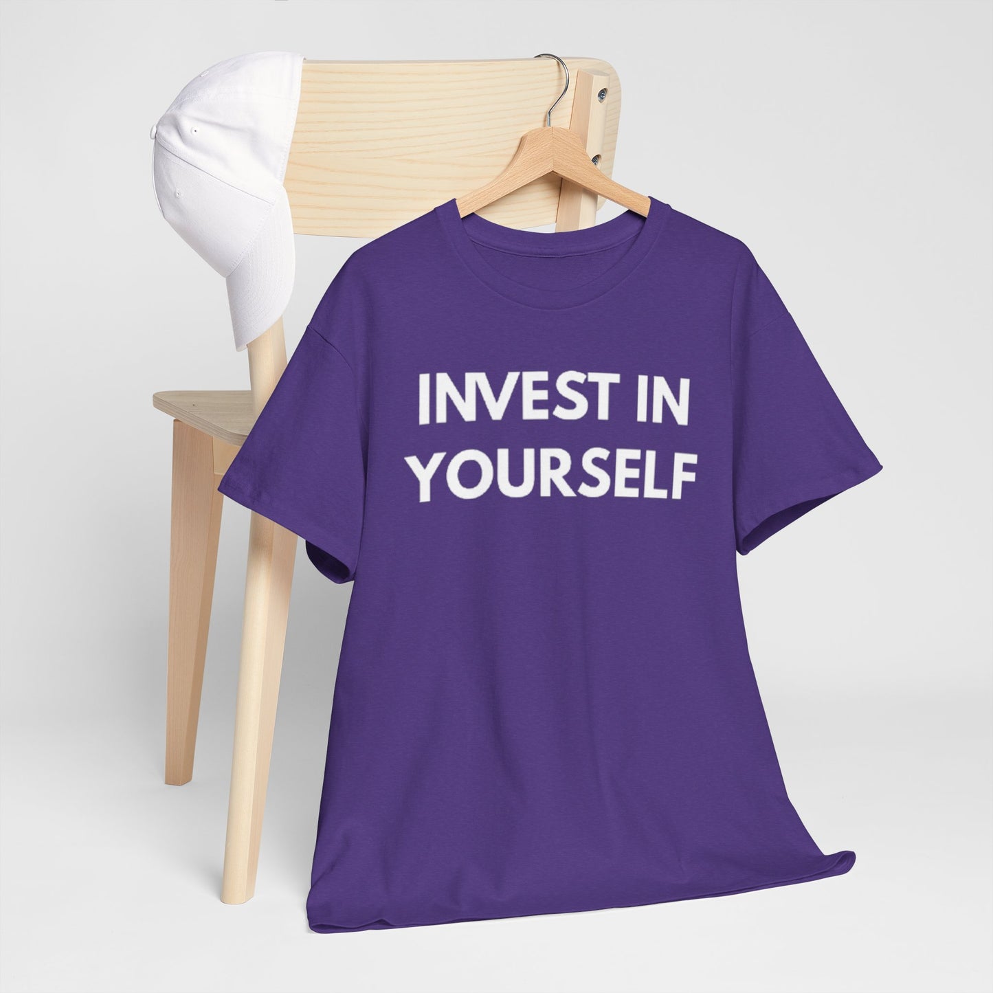 Empowering Message Tee - Invest in Yourself, Motivational Shirt, Unisex Cotton Tee, Gift for Entrepreneurs, Self-Care Apparel, Daily [...]