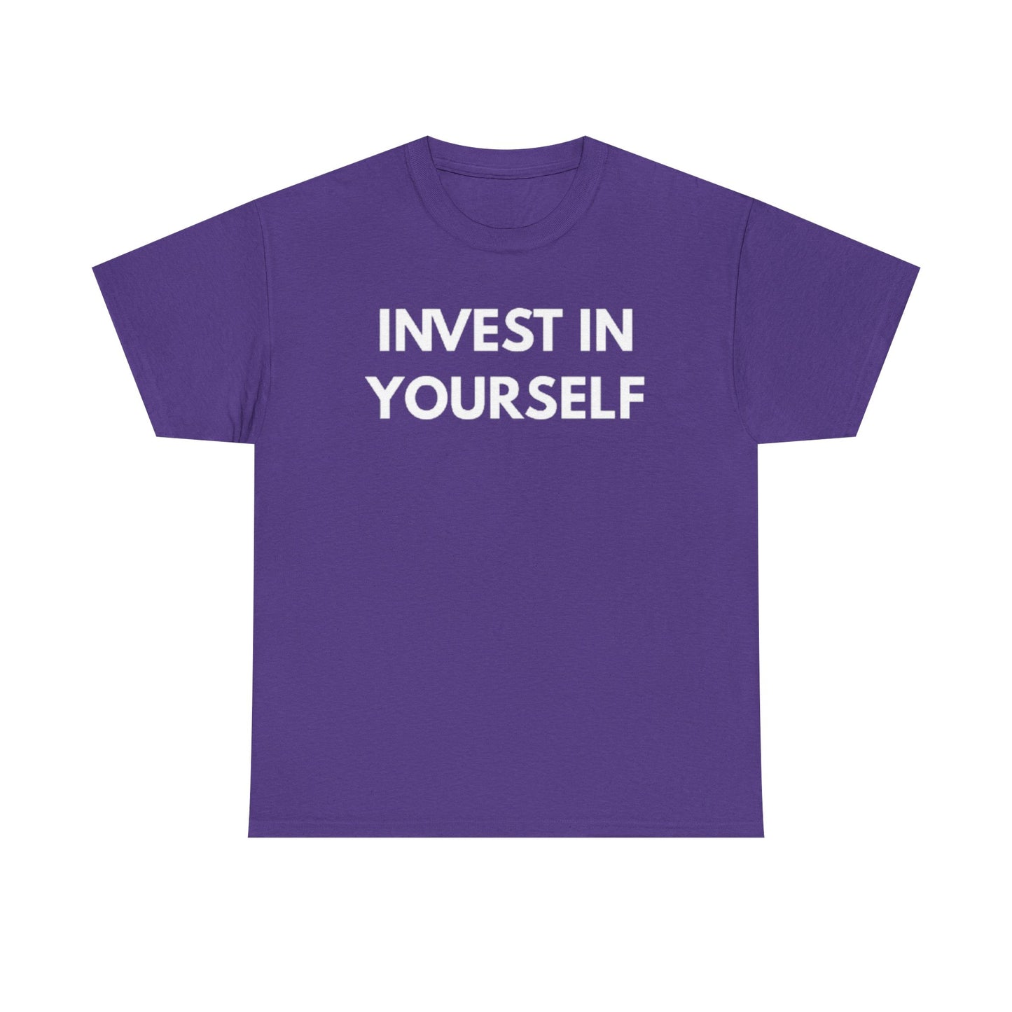 Empowering Message Tee - Invest in Yourself, Motivational Shirt, Unisex Cotton Tee, Gift for Entrepreneurs, Self-Care Apparel, Daily [...]