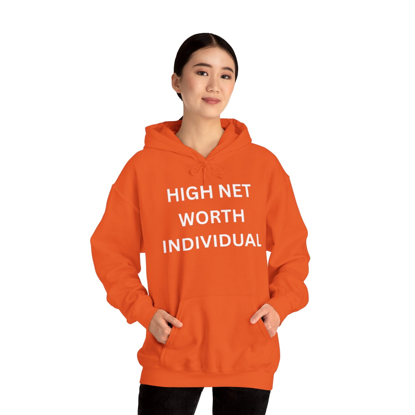 High Net Worth Individual Hoodie, Luxury Sweatshirt, Entrepreneur Gift, Motivational Apparel, Trendy Fashion