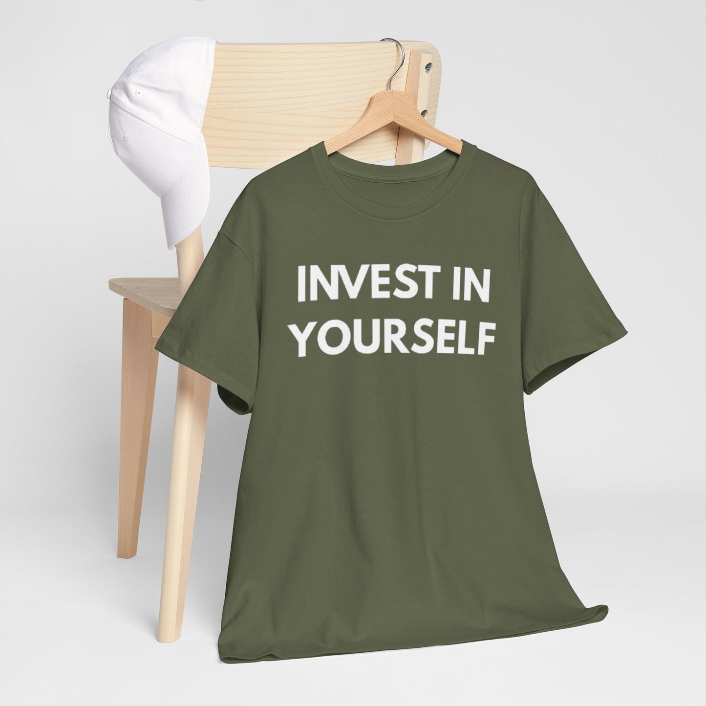 Empowering Message Tee - Invest in Yourself, Motivational Shirt, Unisex Cotton Tee, Gift for Entrepreneurs, Self-Care Apparel, Daily [...]