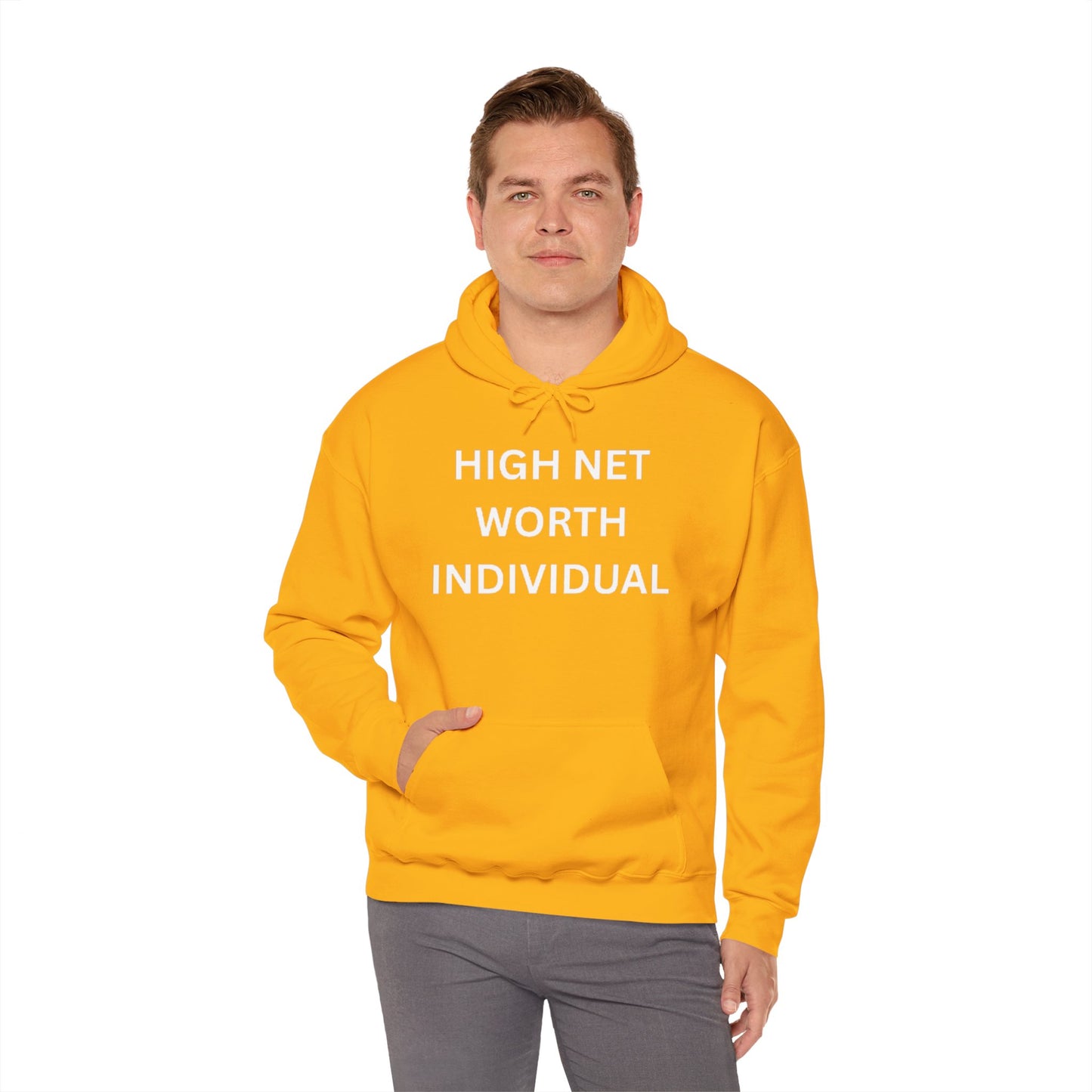 High Net Worth Individual Hoodie, Luxury Sweatshirt, Entrepreneur Gift, Motivational Apparel, Trendy Fashion