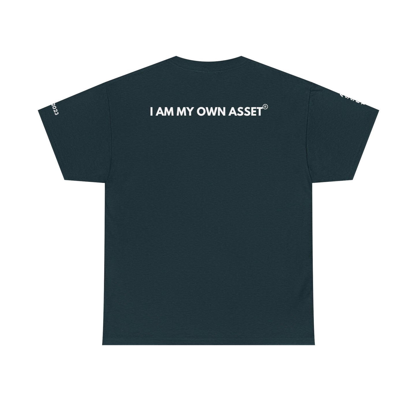 Empowering Statement Tee - I AM THE ASSET, Unisex Cotton Shirt for Motivation, Gift for Entrepreneurs, Casual Wear