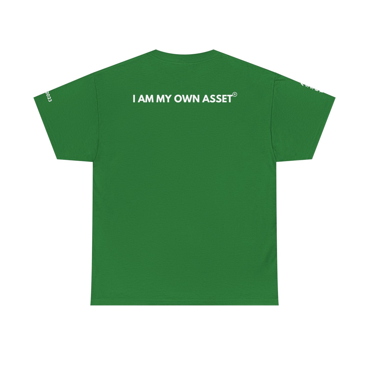 Empowering Statement Tee - I AM THE ASSET, Unisex Cotton Shirt for Motivation, Gift for Entrepreneurs, Casual Wear