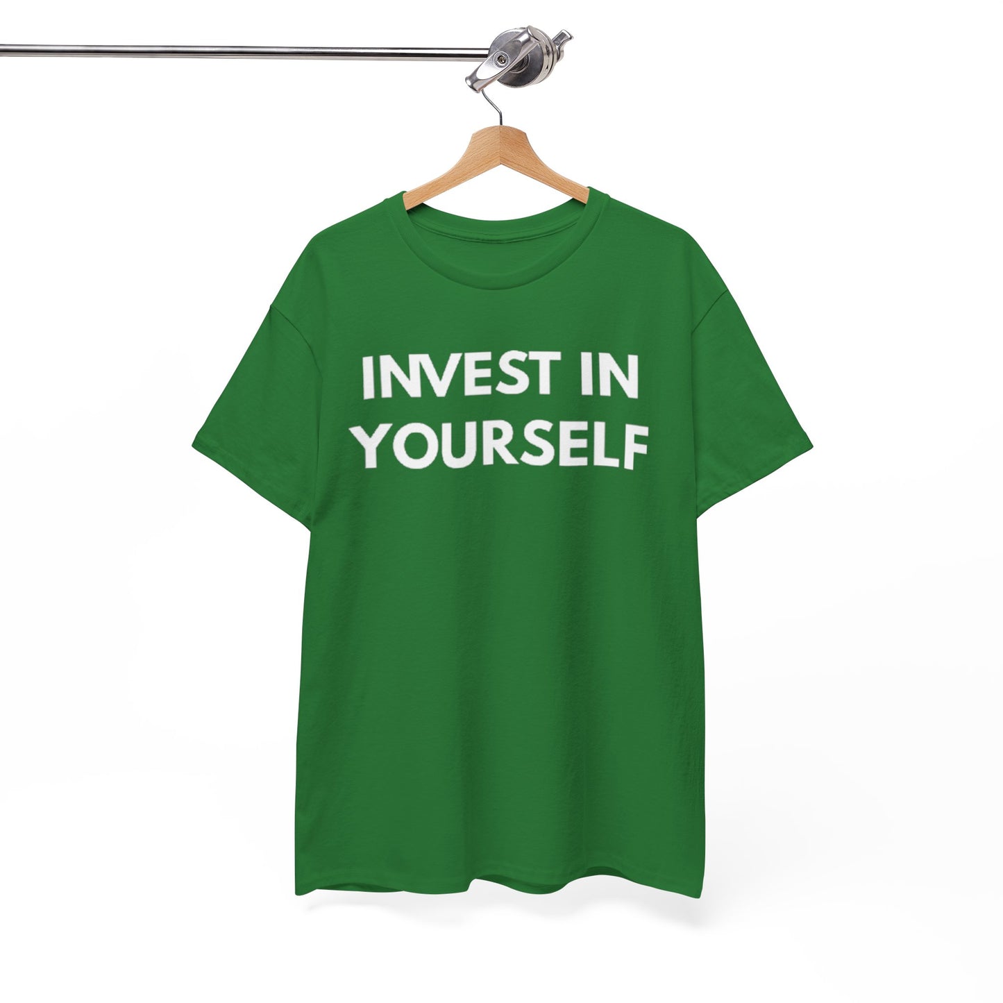 Empowering Message Tee - Invest in Yourself, Motivational Shirt, Unisex Cotton Tee, Gift for Entrepreneurs, Self-Care Apparel, Daily [...]