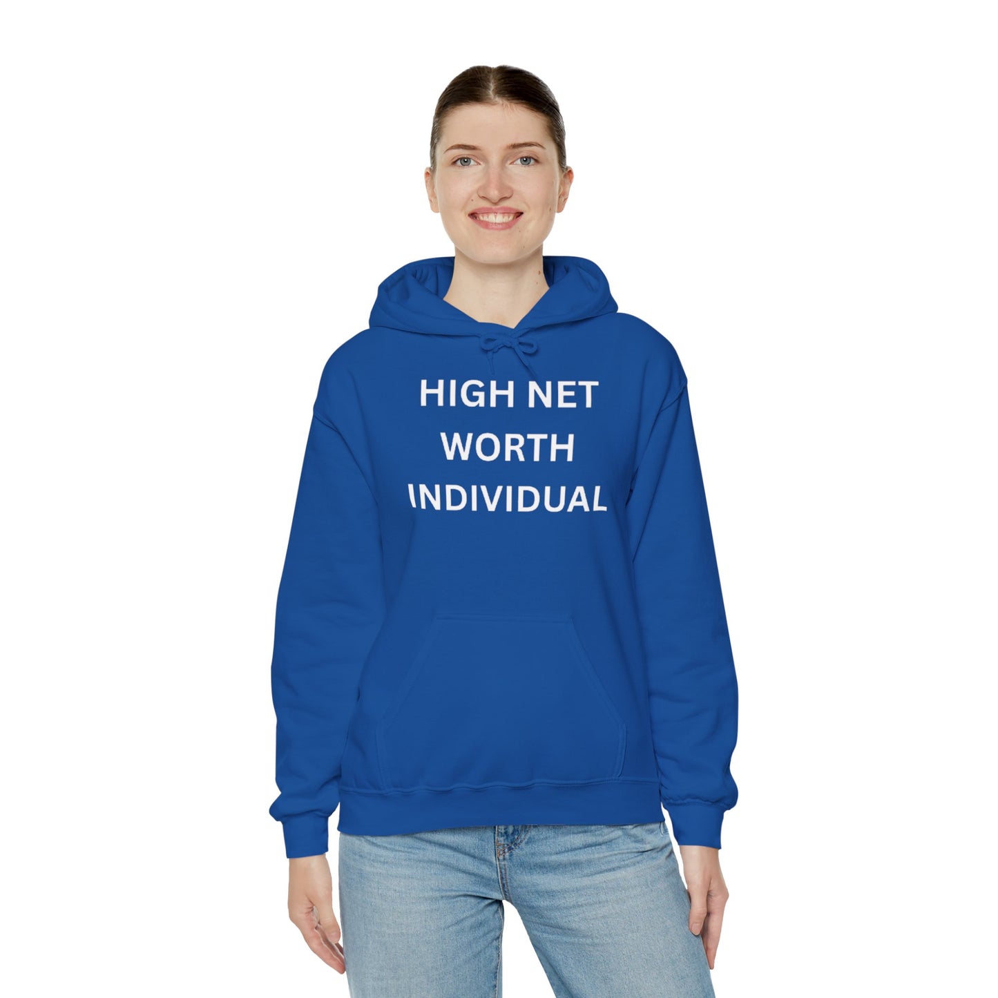 High Net Worth Individual Hoodie, Luxury Sweatshirt, Entrepreneur Gift, Motivational Apparel, Trendy Fashion