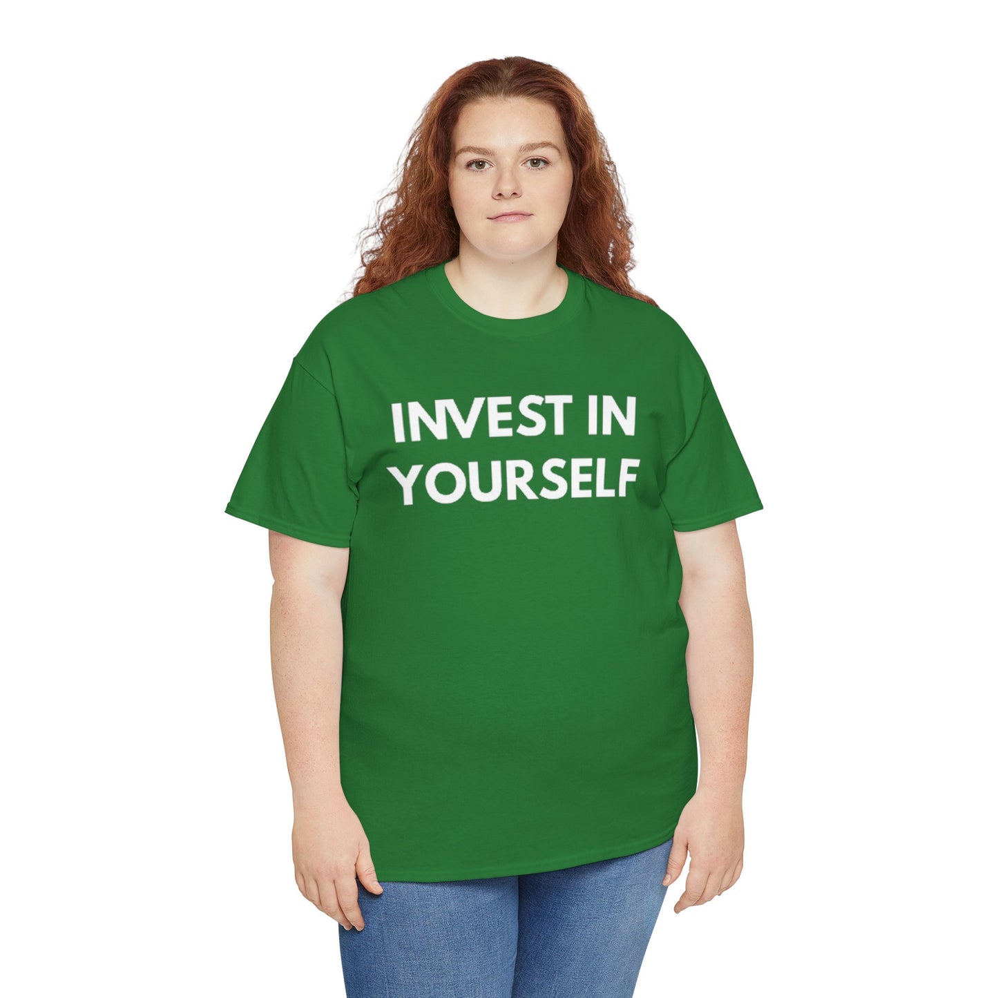 Empowering Message Tee - Invest in Yourself, Motivational Shirt, Unisex Cotton Tee, Gift for Entrepreneurs, Self-Care Apparel, Daily [...]