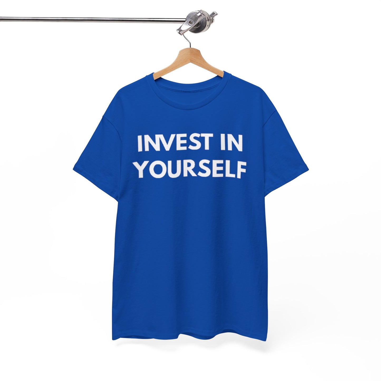 Empowering Message Tee - Invest in Yourself, Motivational Shirt, Unisex Cotton Tee, Gift for Entrepreneurs, Self-Care Apparel, Daily [...]