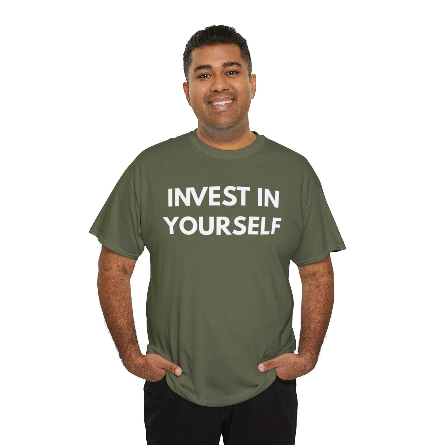 Empowering Message Tee - Invest in Yourself, Motivational Shirt, Unisex Cotton Tee, Gift for Entrepreneurs, Self-Care Apparel, Daily [...]
