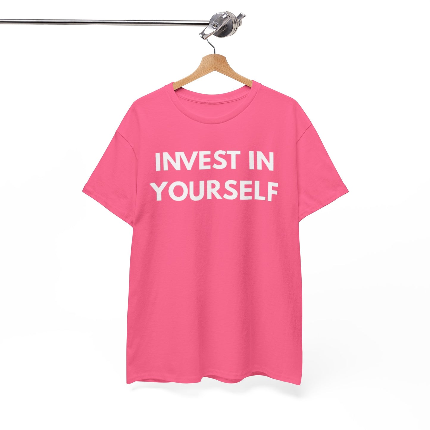 Empowering Message Tee - Invest in Yourself, Motivational Shirt, Unisex Cotton Tee, Gift for Entrepreneurs, Self-Care Apparel, Daily [...]