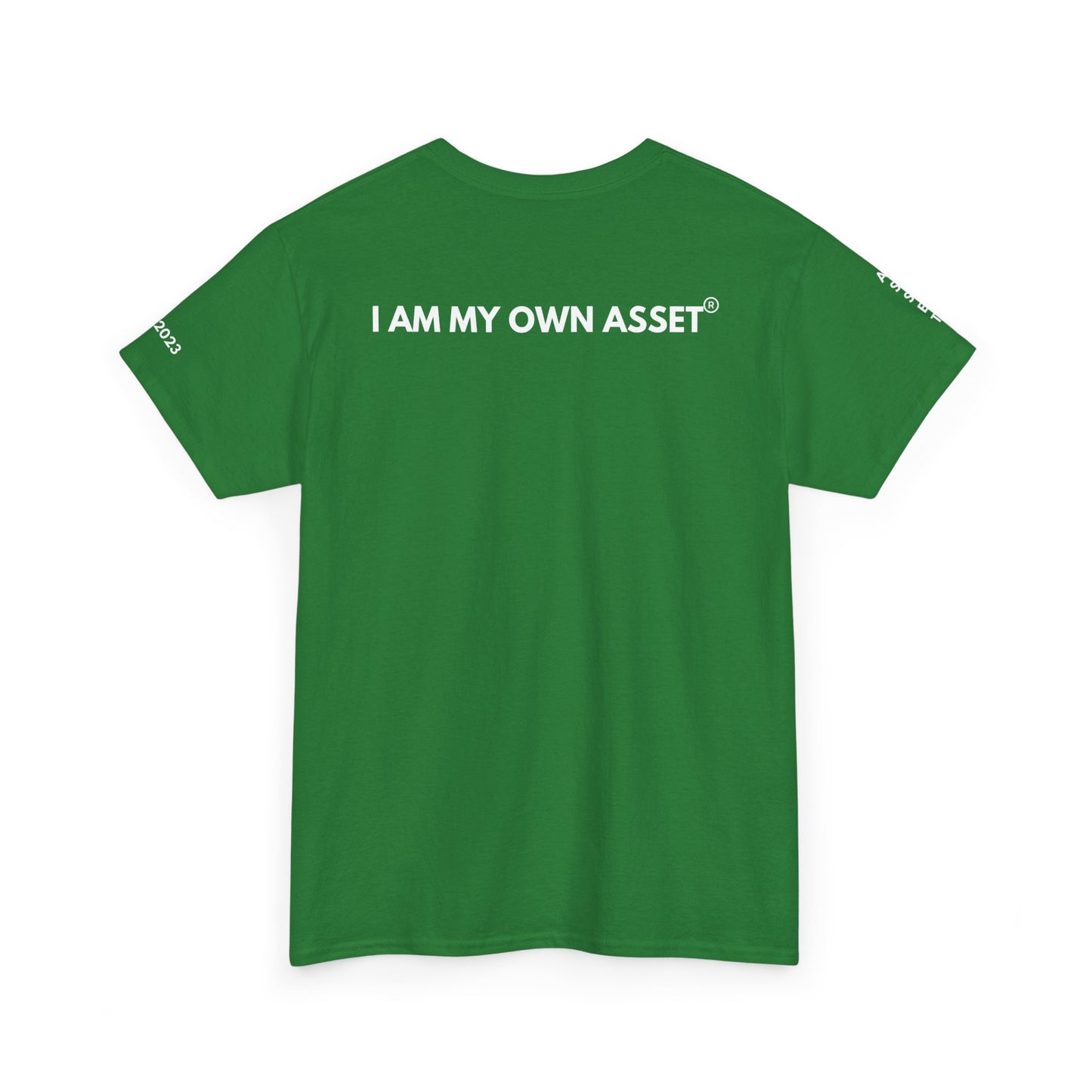Empowering Statement Tee - I AM THE ASSET, Unisex Cotton Shirt for Motivation, Gift for Entrepreneurs, Casual Wear