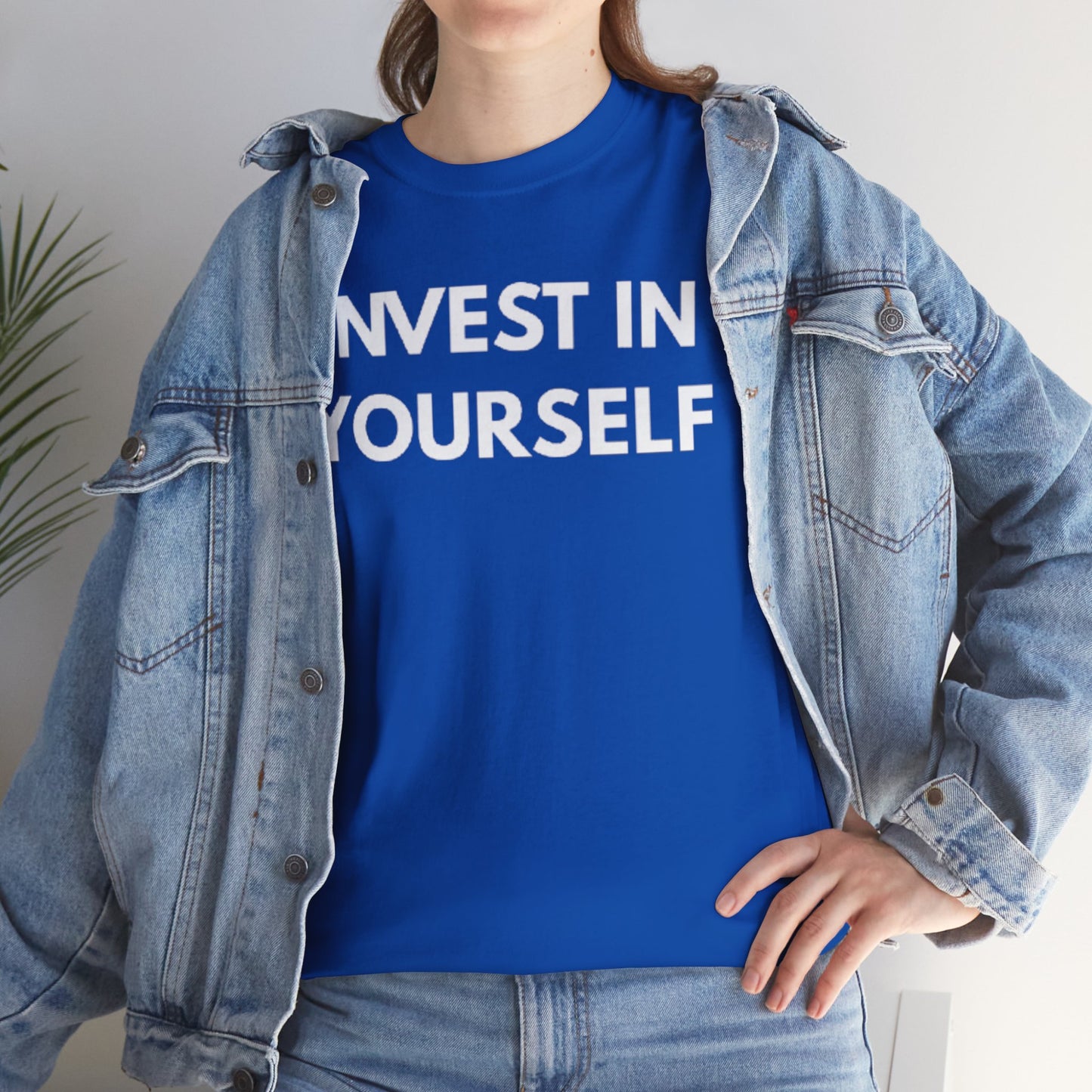 Empowering Message Tee - Invest in Yourself, Motivational Shirt, Unisex Cotton Tee, Gift for Entrepreneurs, Self-Care Apparel, Daily [...]