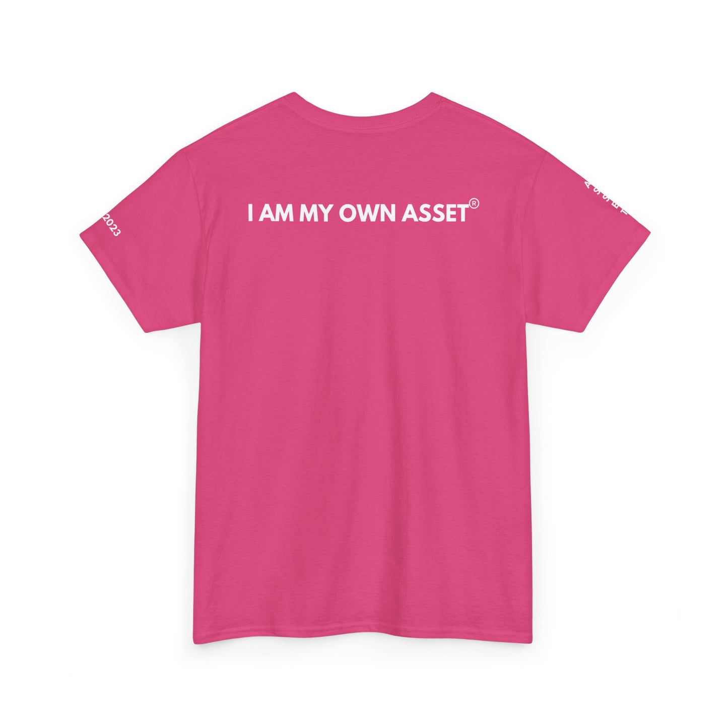 Empowering Statement Tee - I AM THE ASSET, Unisex Cotton Shirt for Motivation, Gift for Entrepreneurs, Casual Wear