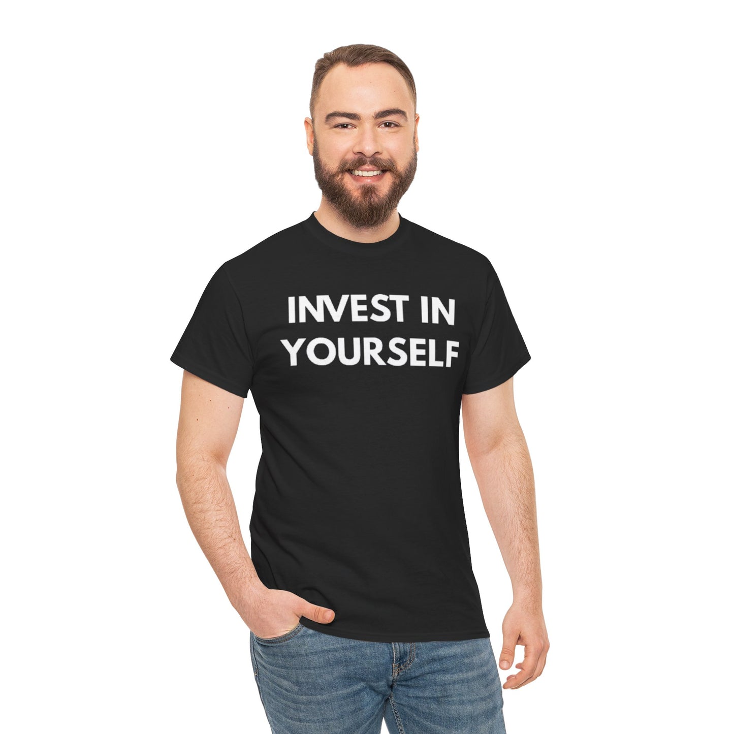 Empowering Message Tee - Invest in Yourself, Motivational Shirt, Unisex Cotton Tee, Gift for Entrepreneurs, Self-Care Apparel, Daily [...]