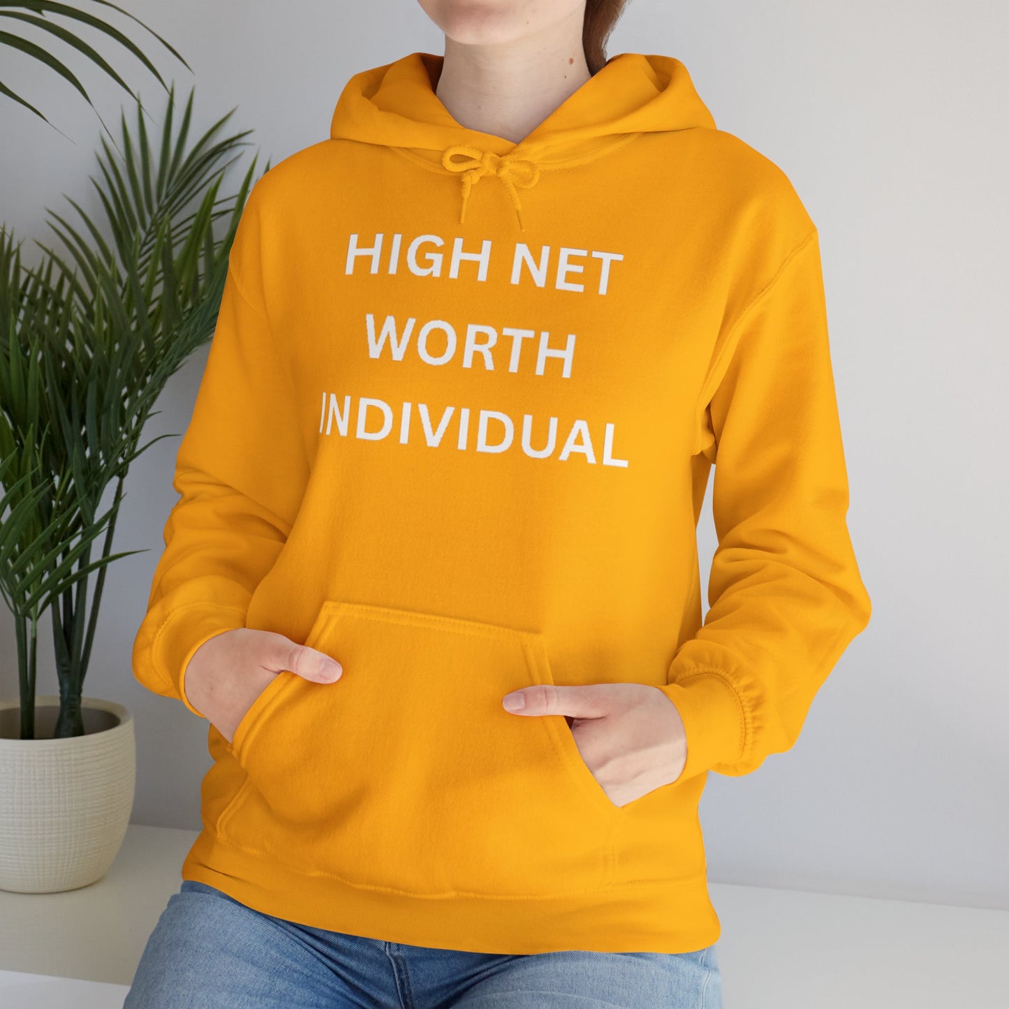 High Net Worth Individual Hoodie, Luxury Sweatshirt, Entrepreneur Gift, Motivational Apparel, Trendy Fashion