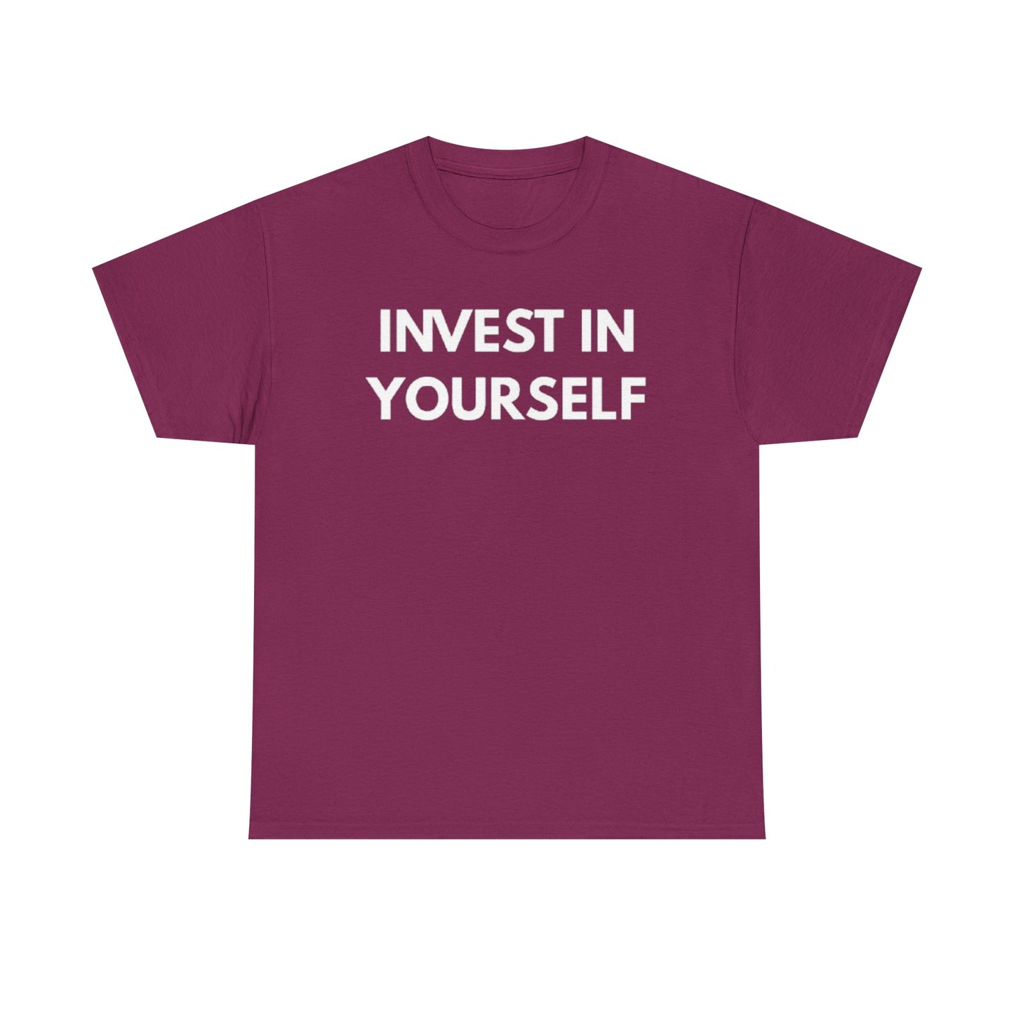 Empowering Message Tee - Invest in Yourself, Motivational Shirt, Unisex Cotton Tee, Gift for Entrepreneurs, Self-Care Apparel, Daily [...]