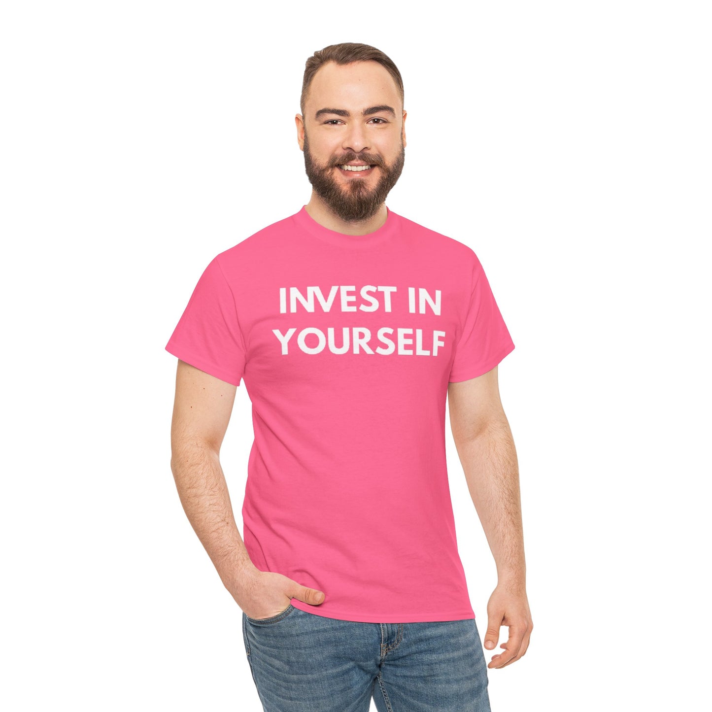 Empowering Message Tee - Invest in Yourself, Motivational Shirt, Unisex Cotton Tee, Gift for Entrepreneurs, Self-Care Apparel, Daily [...]