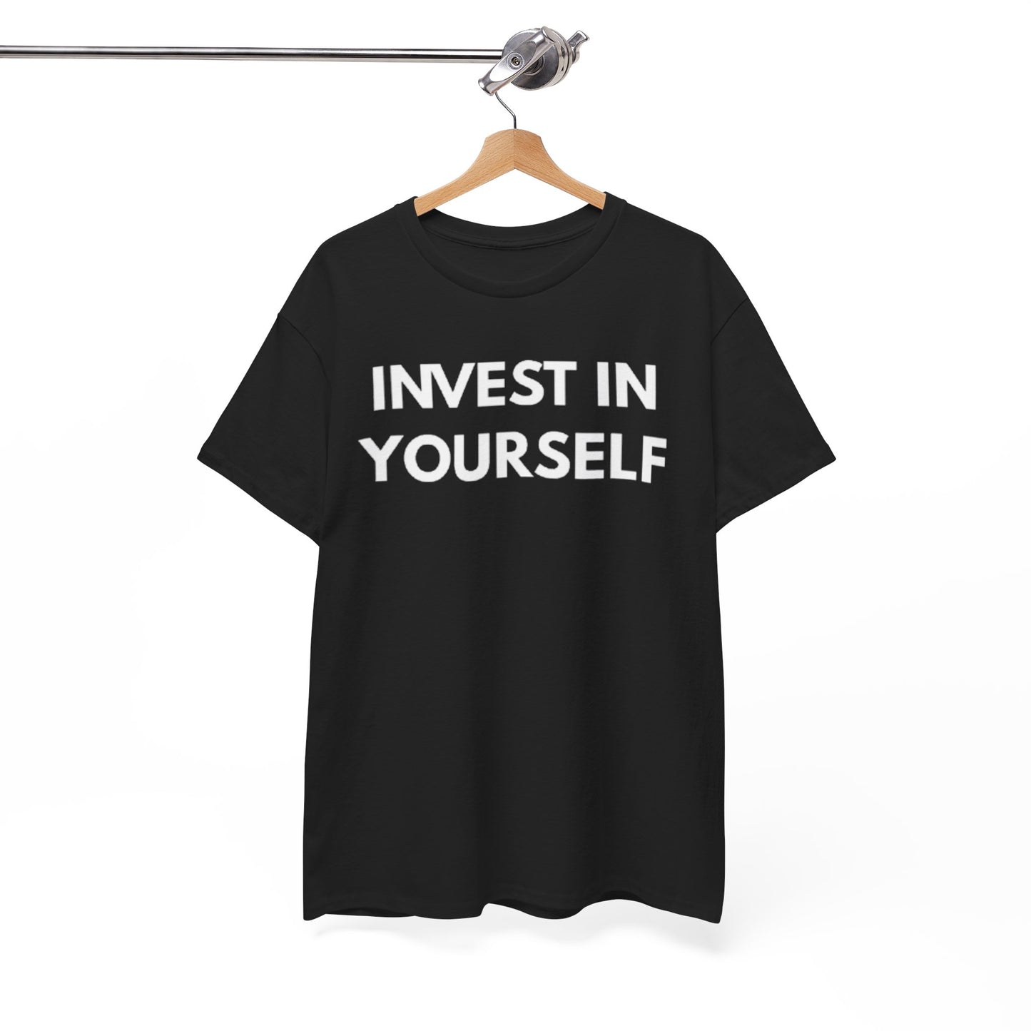 Empowering Message Tee - Invest in Yourself, Motivational Shirt, Unisex Cotton Tee, Gift for Entrepreneurs, Self-Care Apparel, Daily [...]