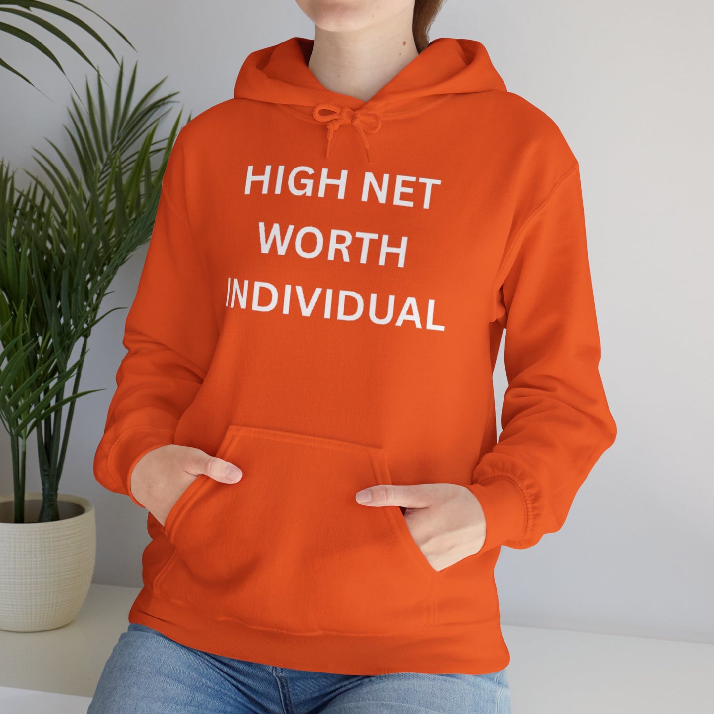 High Net Worth Individual Hoodie, Luxury Sweatshirt, Entrepreneur Gift, Motivational Apparel, Trendy Fashion
