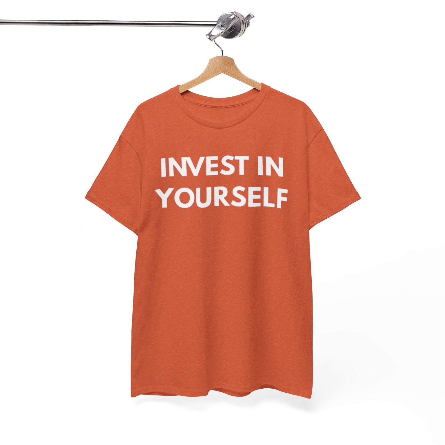 Empowering Message Tee - Invest in Yourself, Motivational Shirt, Unisex Cotton Tee, Gift for Entrepreneurs, Self-Care Apparel, Daily [...]