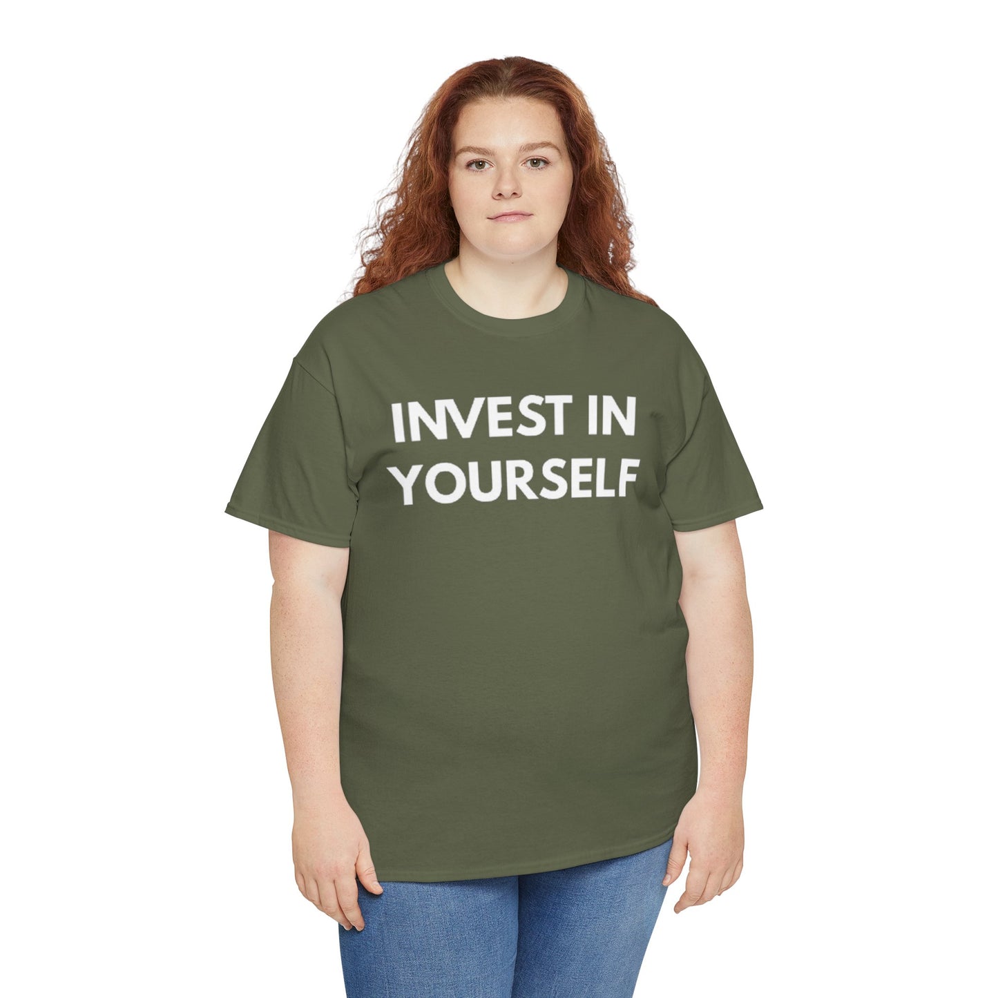 Empowering Message Tee - Invest in Yourself, Motivational Shirt, Unisex Cotton Tee, Gift for Entrepreneurs, Self-Care Apparel, Daily [...]