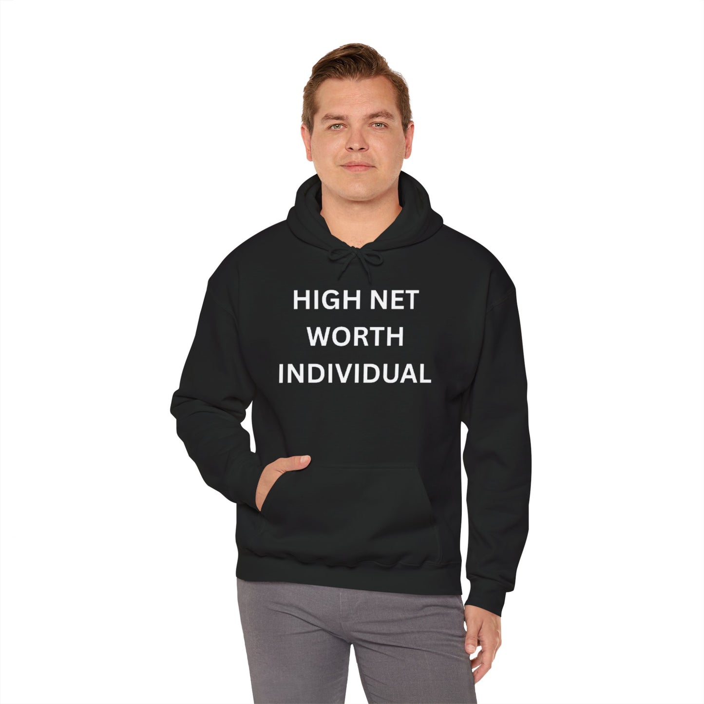 High Net Worth Individual Hoodie, Luxury Sweatshirt, Entrepreneur Gift, Motivational Apparel, Trendy Fashion