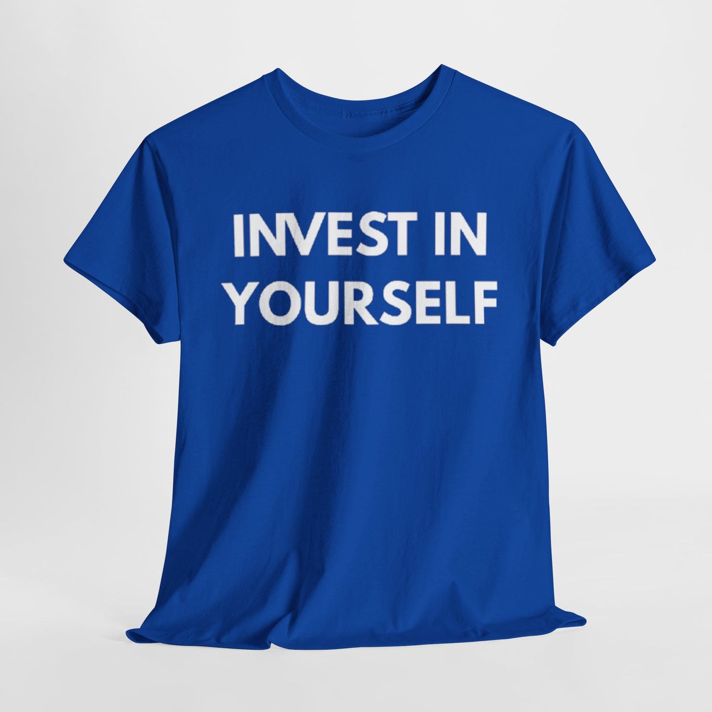 Empowering Message Tee - Invest in Yourself, Motivational Shirt, Unisex Cotton Tee, Gift for Entrepreneurs, Self-Care Apparel, Daily [...]