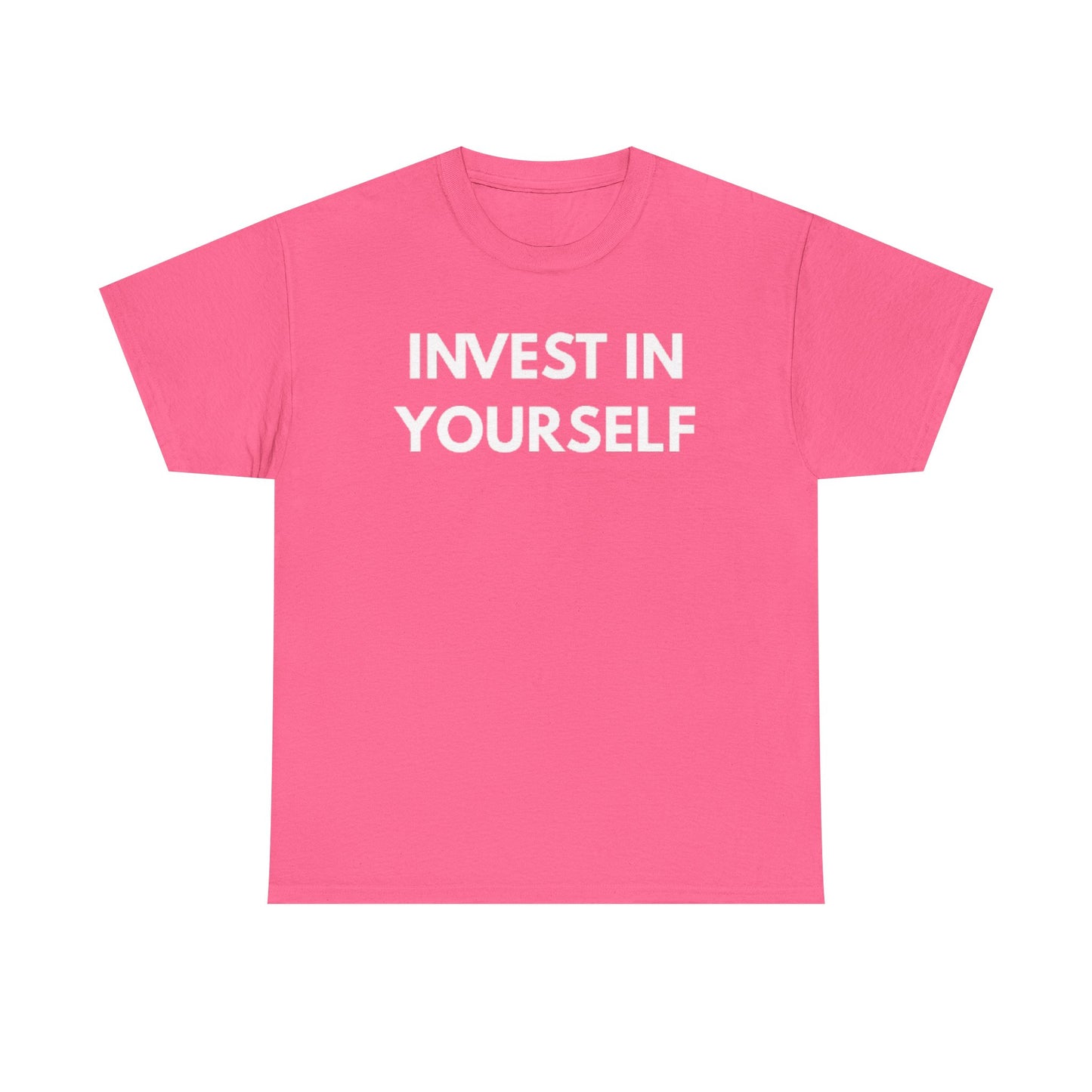 Empowering Message Tee - Invest in Yourself, Motivational Shirt, Unisex Cotton Tee, Gift for Entrepreneurs, Self-Care Apparel, Daily [...]