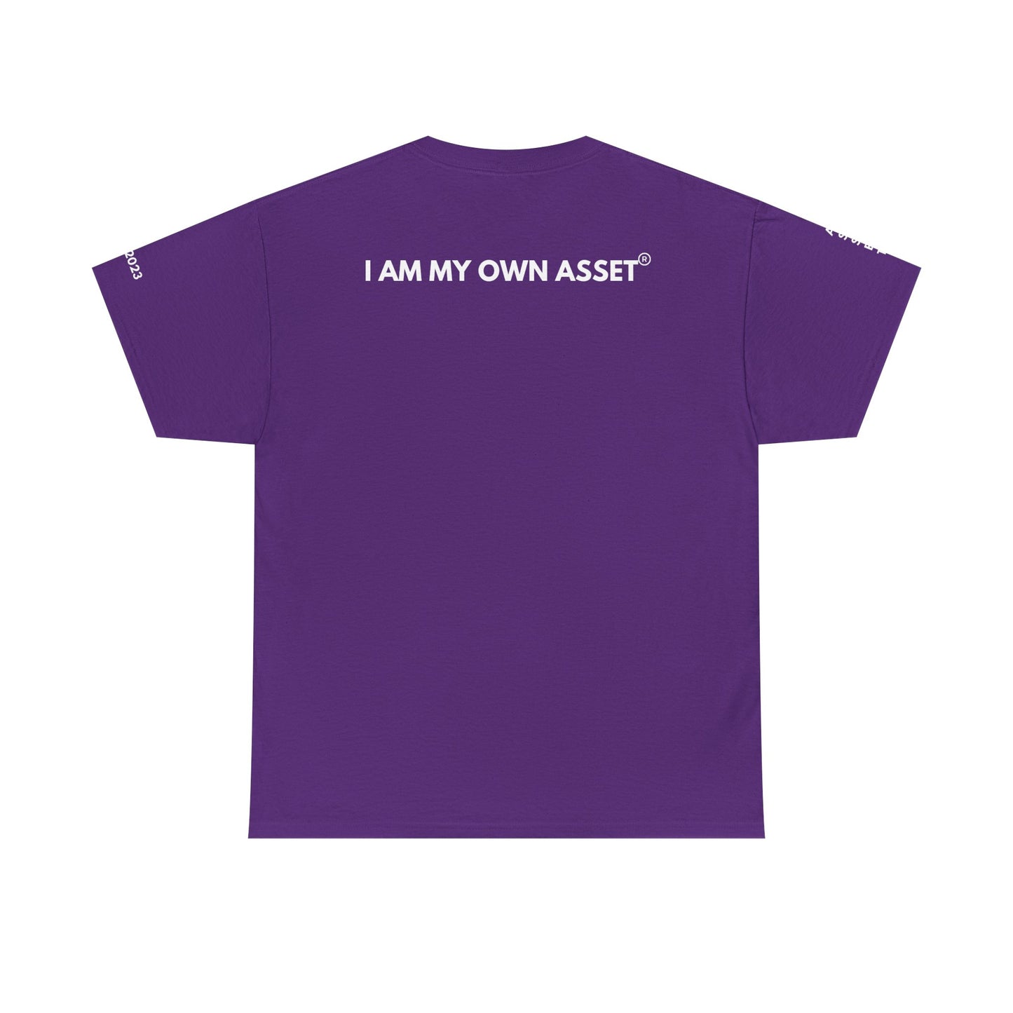 Empowering Statement Tee - I AM THE ASSET, Unisex Cotton Shirt for Motivation, Gift for Entrepreneurs, Casual Wear