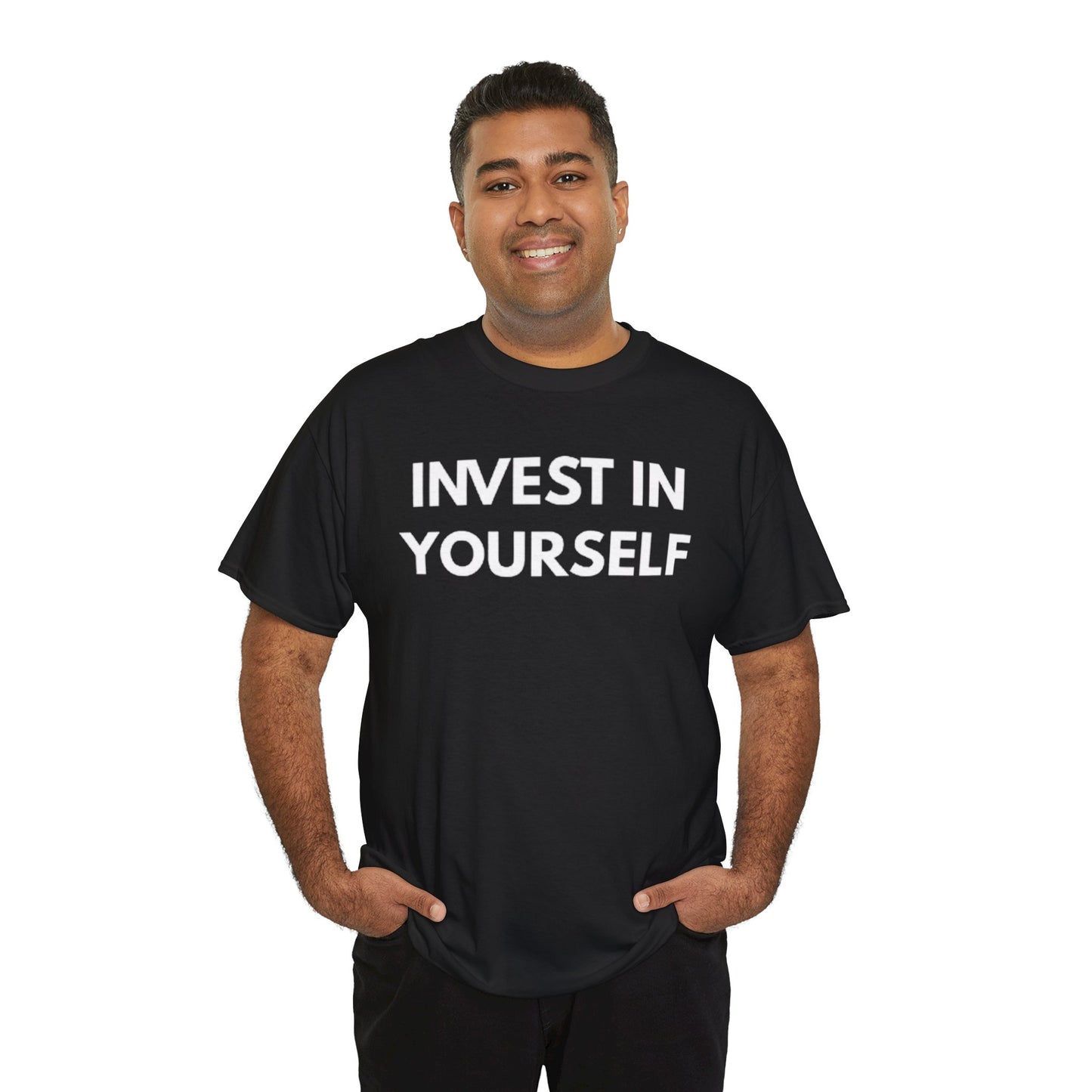Empowering Message Tee - Invest in Yourself, Motivational Shirt, Unisex Cotton Tee, Gift for Entrepreneurs, Self-Care Apparel, Daily [...]