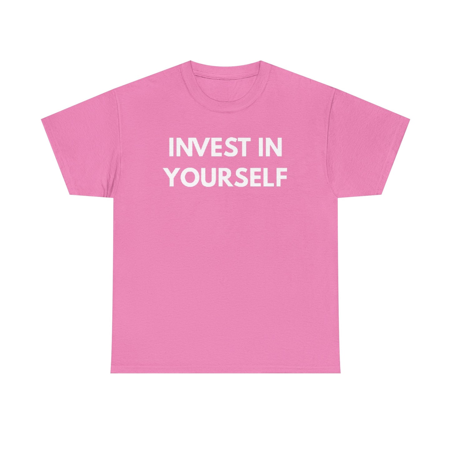 Empowering Message Tee - Invest in Yourself, Motivational Shirt, Unisex Cotton Tee, Gift for Entrepreneurs, Self-Care Apparel, Daily [...]