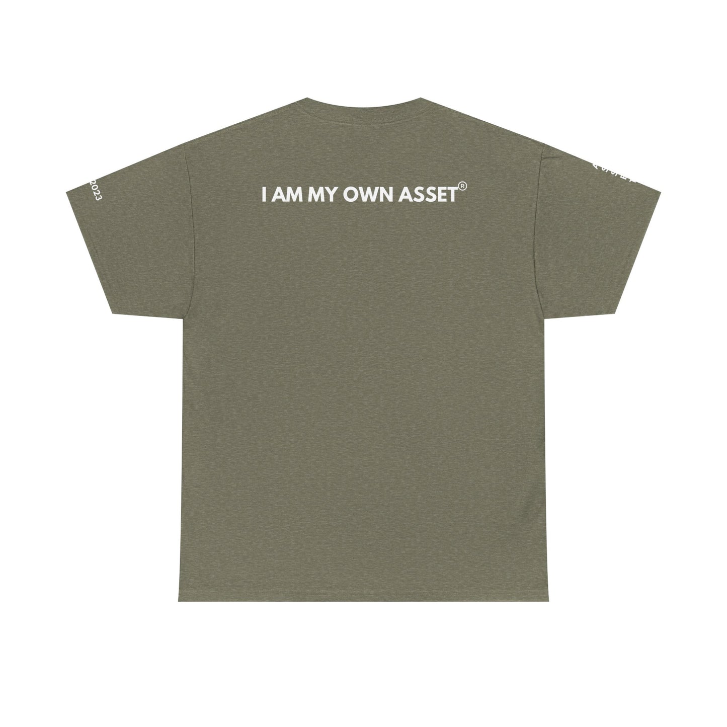 Empowering Statement Tee - I AM THE ASSET, Unisex Cotton Shirt for Motivation, Gift for Entrepreneurs, Casual Wear