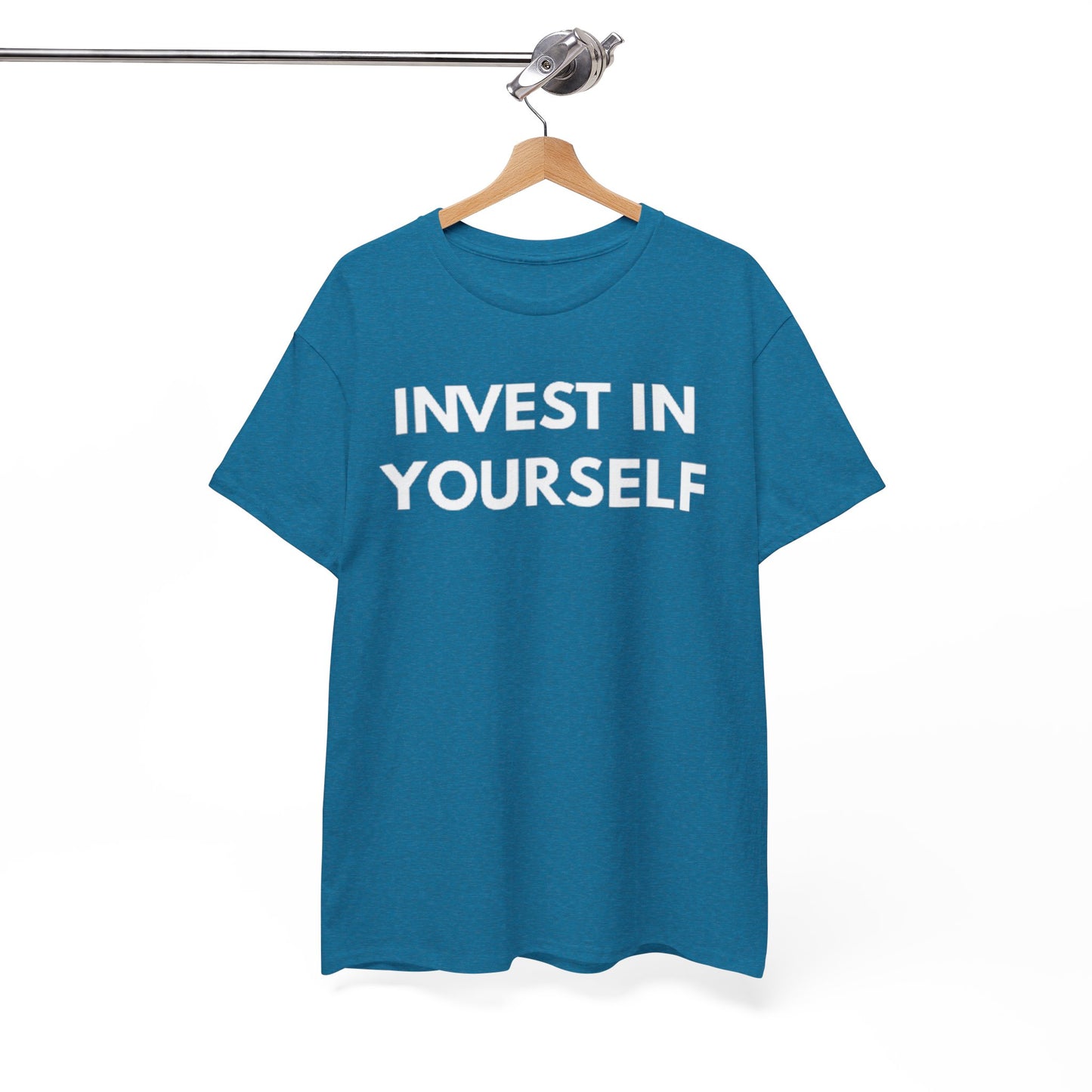 Empowering Message Tee - Invest in Yourself, Motivational Shirt, Unisex Cotton Tee, Gift for Entrepreneurs, Self-Care Apparel, Daily [...]