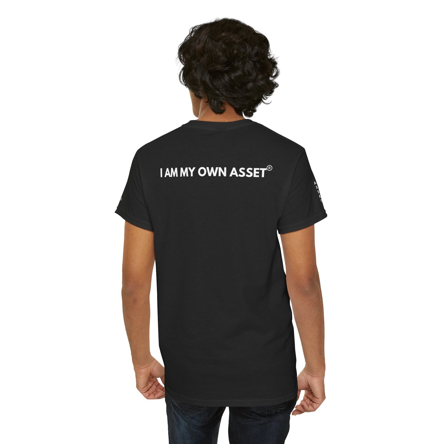 Empowering Statement Tee - I AM THE ASSET, Unisex Cotton Shirt for Motivation, Gift for Entrepreneurs, Casual Wear