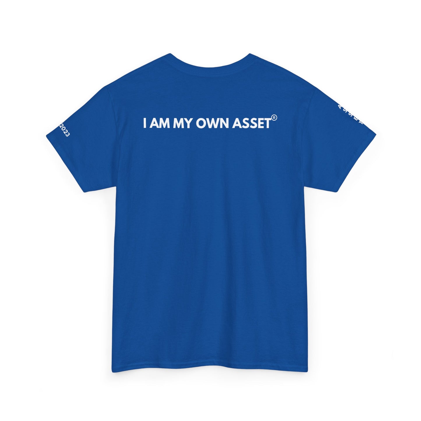 Empowering Statement Tee - I AM THE ASSET, Unisex Cotton Shirt for Motivation, Gift for Entrepreneurs, Casual Wear