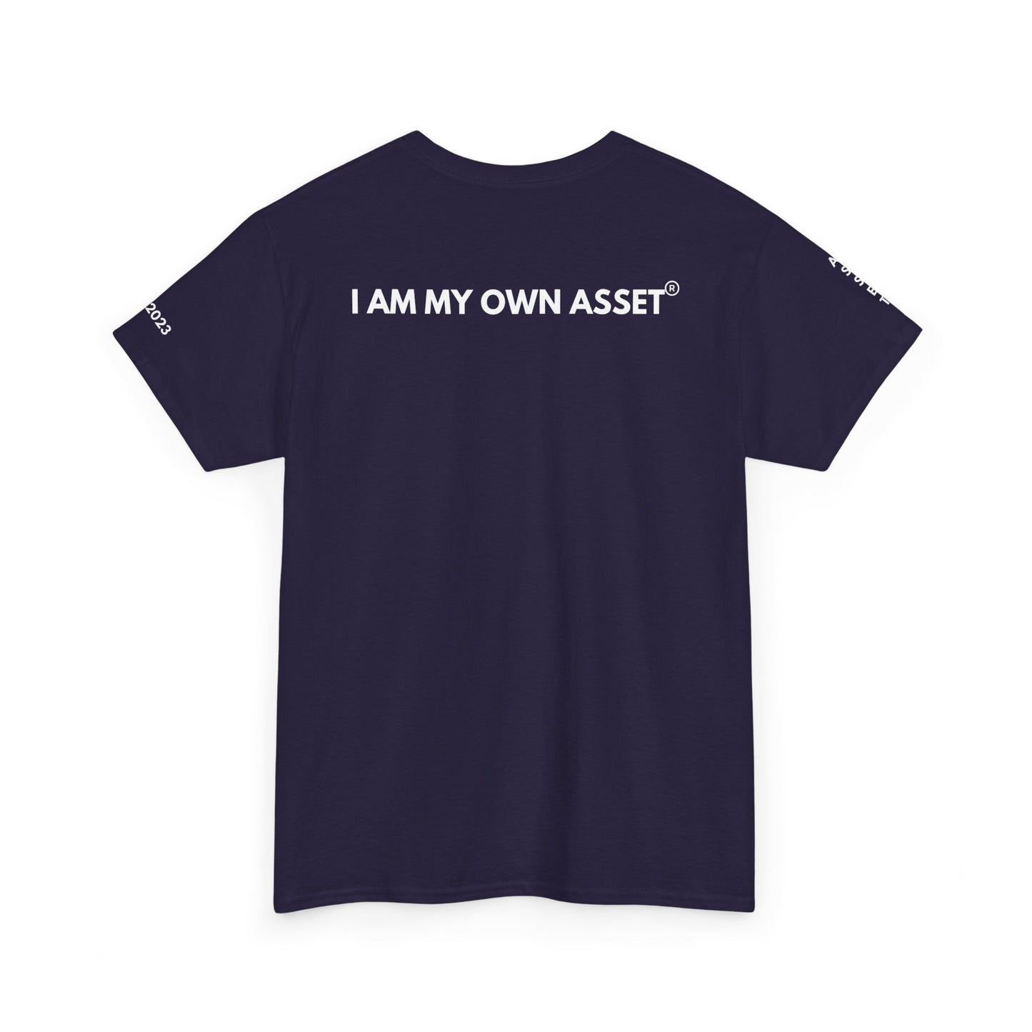Empowering Statement Tee - I AM THE ASSET, Unisex Cotton Shirt for Motivation, Gift for Entrepreneurs, Casual Wear