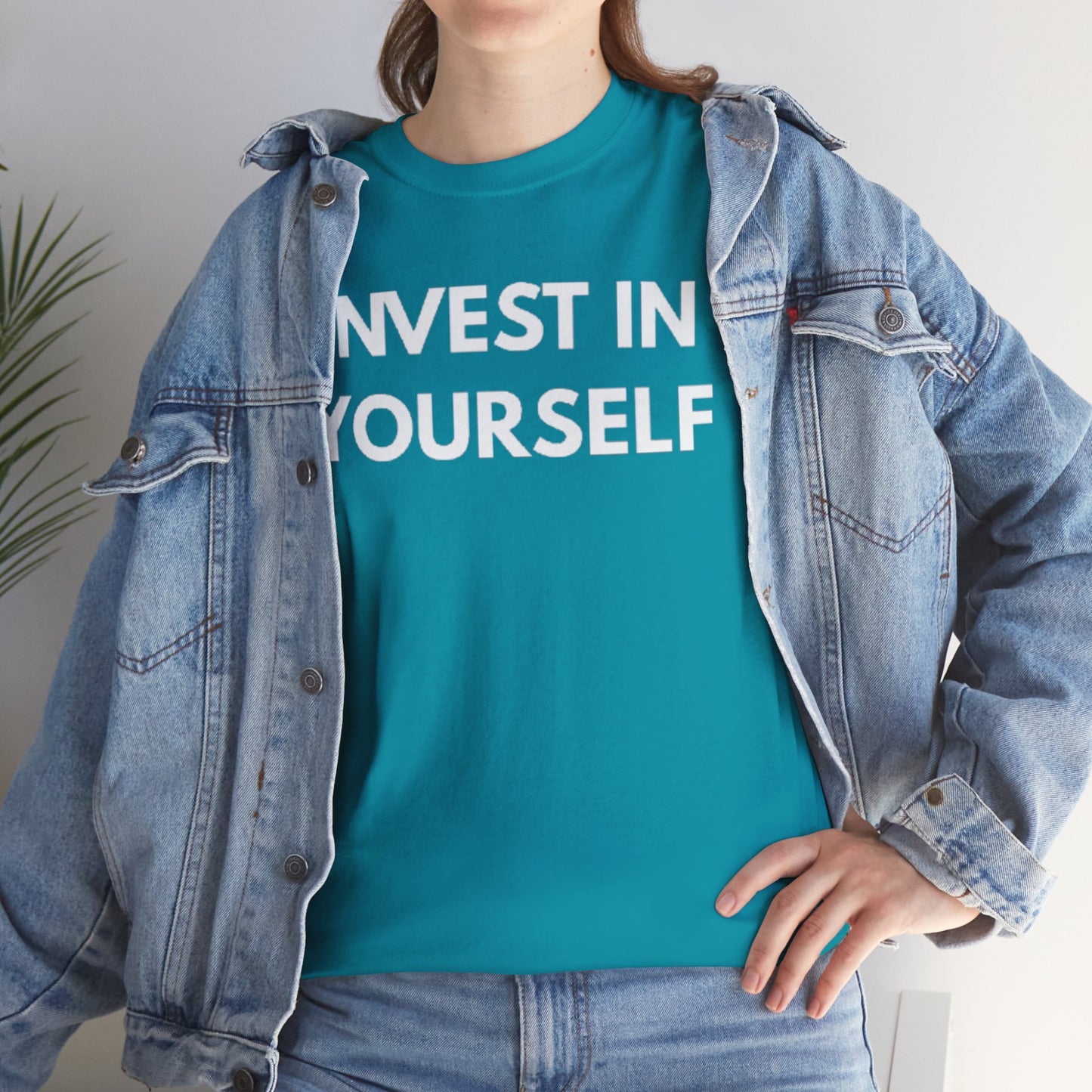 Empowering Message Tee - Invest in Yourself, Motivational Shirt, Unisex Cotton Tee, Gift for Entrepreneurs, Self-Care Apparel, Daily [...]