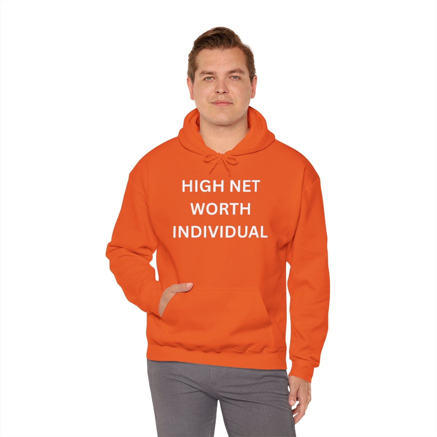High Net Worth Individual Hoodie, Luxury Sweatshirt, Entrepreneur Gift, Motivational Apparel, Trendy Fashion