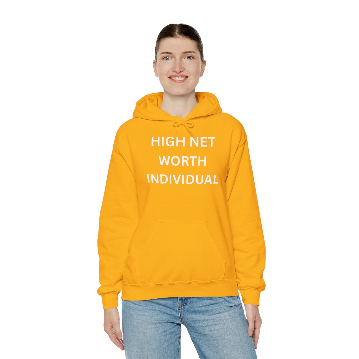 High Net Worth Individual Hoodie, Luxury Sweatshirt, Entrepreneur Gift, Motivational Apparel, Trendy Fashion