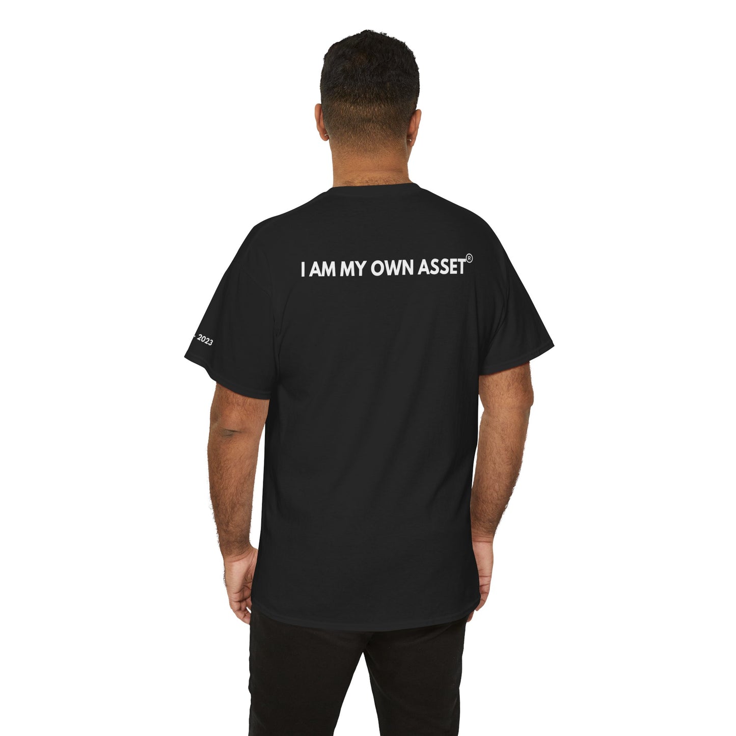 Empowering Statement Tee - I AM THE ASSET, Unisex Cotton Shirt for Motivation, Gift for Entrepreneurs, Casual Wear
