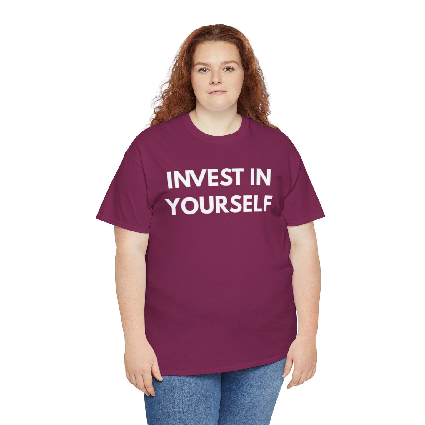 Empowering Message Tee - Invest in Yourself, Motivational Shirt, Unisex Cotton Tee, Gift for Entrepreneurs, Self-Care Apparel, Daily [...]