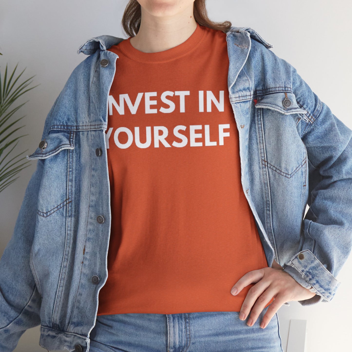 Empowering Message Tee - Invest in Yourself, Motivational Shirt, Unisex Cotton Tee, Gift for Entrepreneurs, Self-Care Apparel, Daily [...]