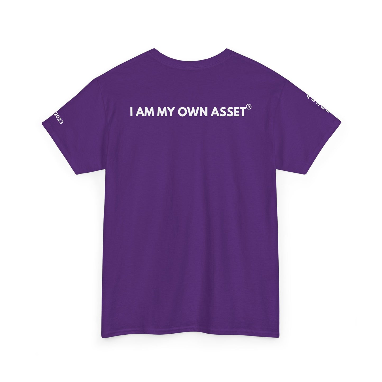 Empowering Statement Tee - I AM THE ASSET, Unisex Cotton Shirt for Motivation, Gift for Entrepreneurs, Casual Wear