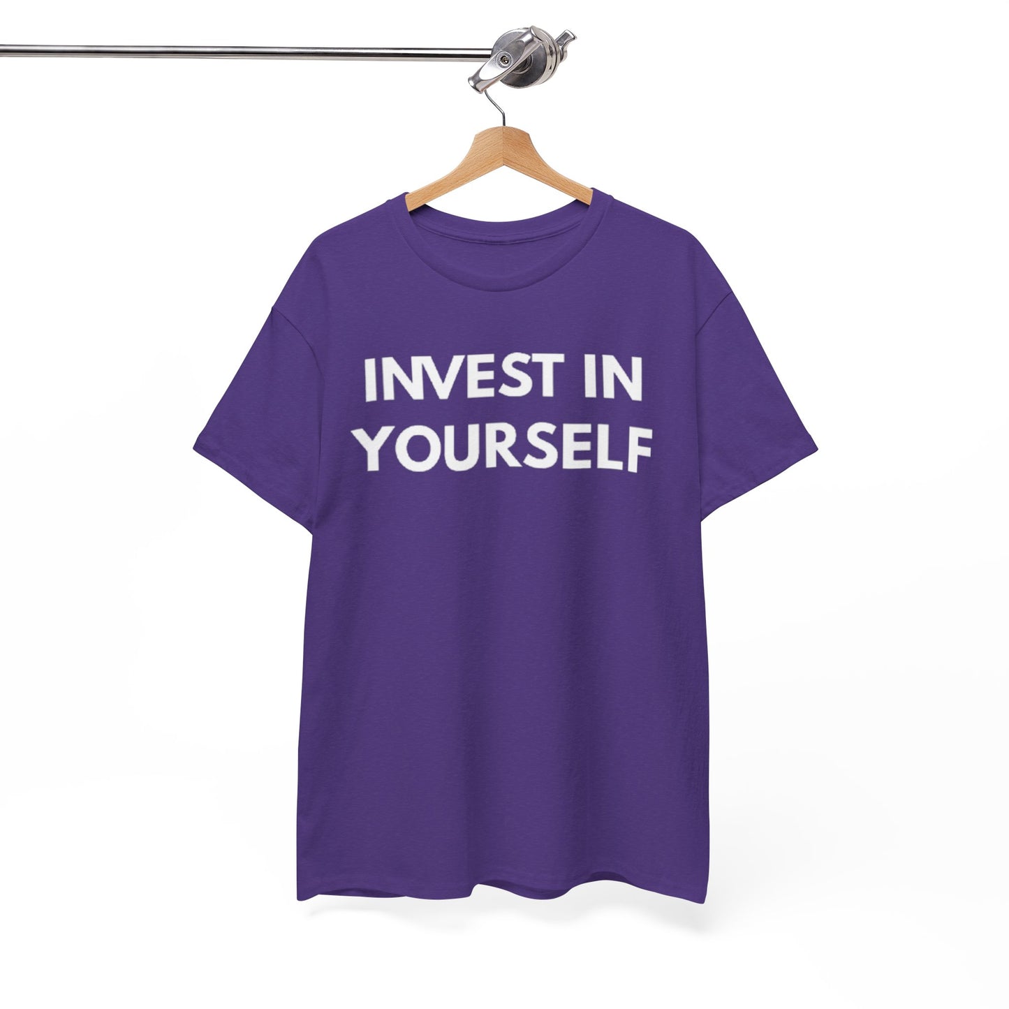 Empowering Message Tee - Invest in Yourself, Motivational Shirt, Unisex Cotton Tee, Gift for Entrepreneurs, Self-Care Apparel, Daily [...]